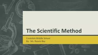 The Scientific Method