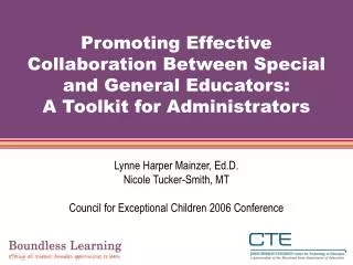 Lynne Harper Mainzer, Ed.D. Nicole Tucker-Smith, MT