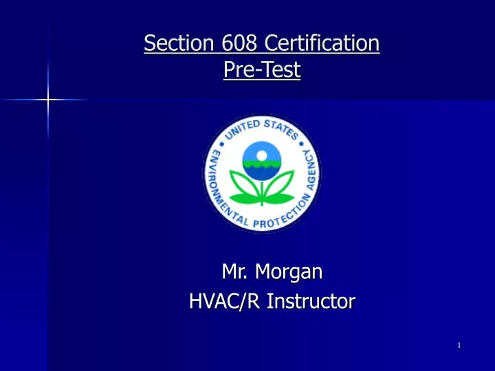 mr morgan hvac r instructor