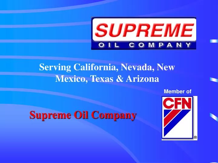 supreme oil company