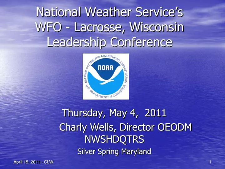 national weather service s wfo lacrosse wisconsin leadership conference