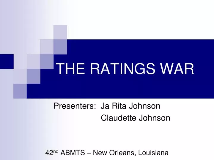 the ratings war