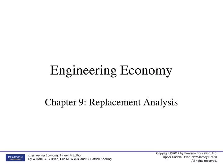 engineering economy