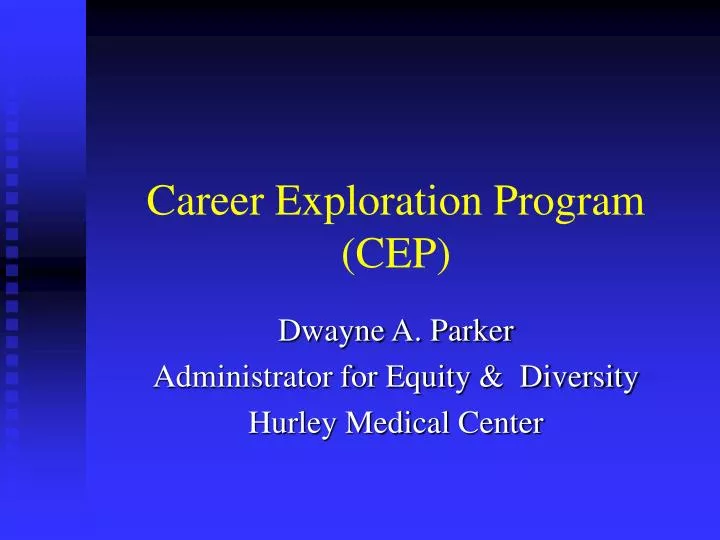 career exploration program cep