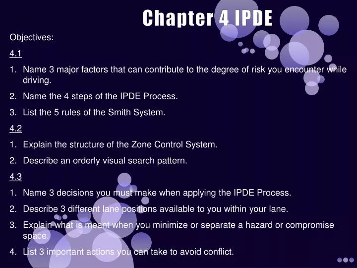 chapter 4 ipde