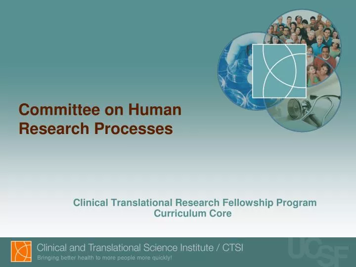 committee on human research processes