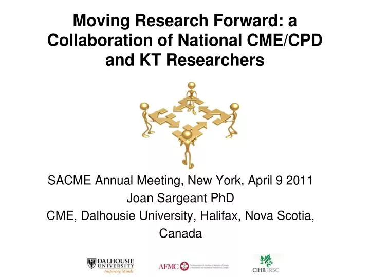 moving research forward a collaboration of national cme cpd and kt researchers