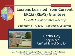 Cathy Coy Long Beach Unified School District