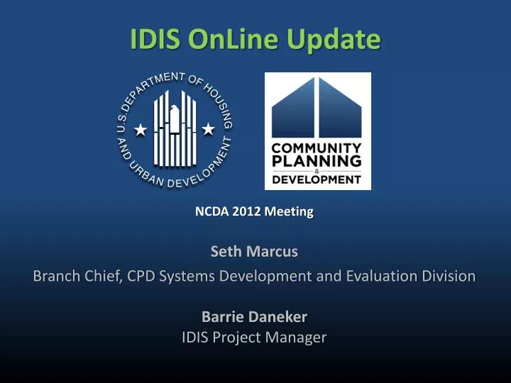 idis online update