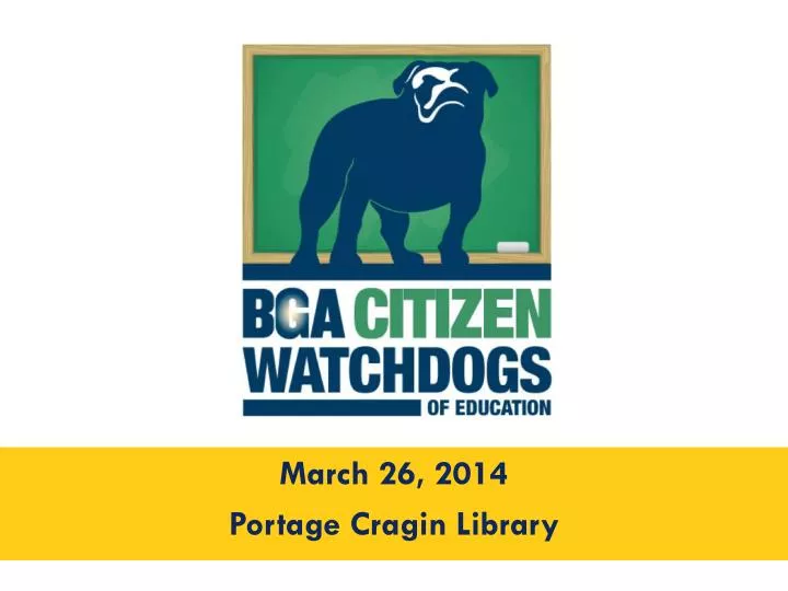 march 26 2014 portage cragin library