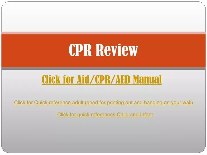 cpr review