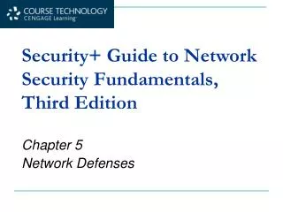 security guide to network security fundamentals third edition