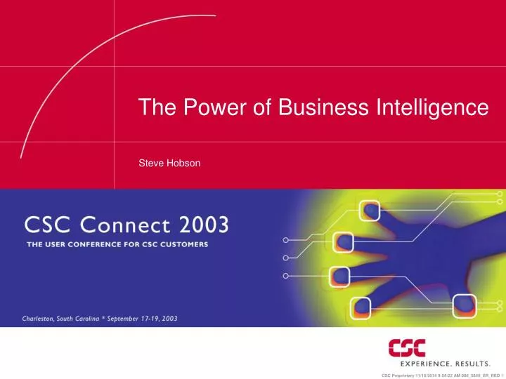 the power of business intelligence