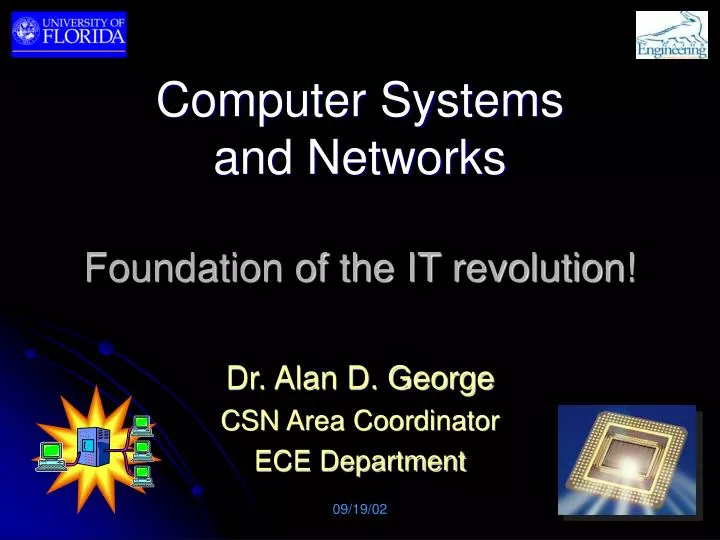 computer systems and networks foundation of the it revolution