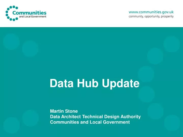 data hub update