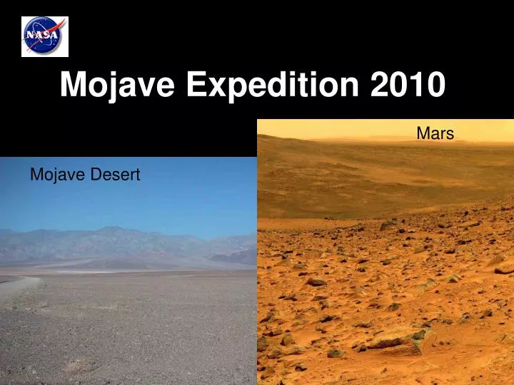 mojave expedition 2010