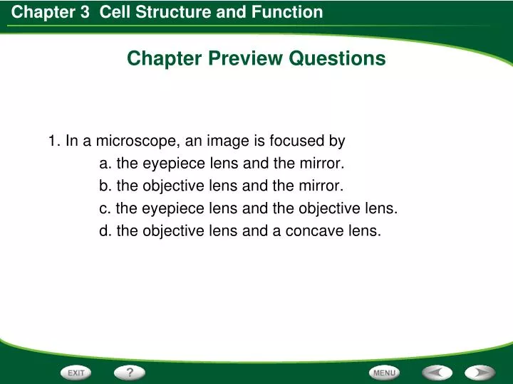 chapter preview questions