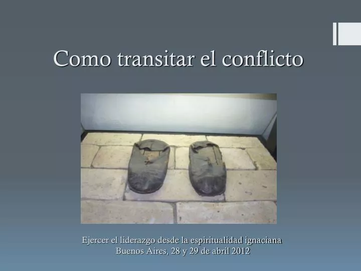 como transitar el conflicto