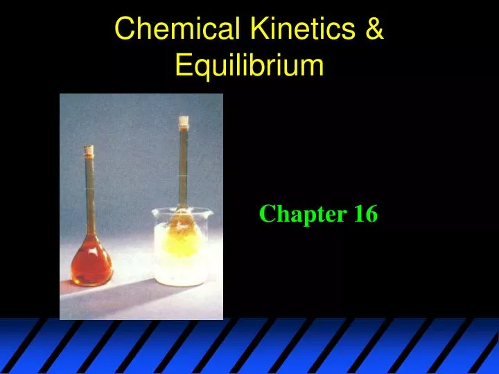 chemical kinetics equilibrium