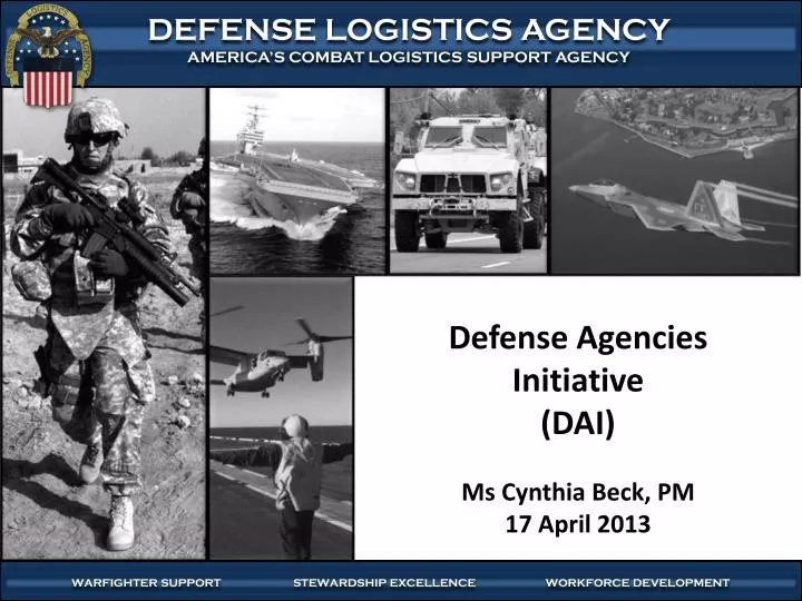 defense agencies initiative dai ms cynthia beck pm 17 april 2013