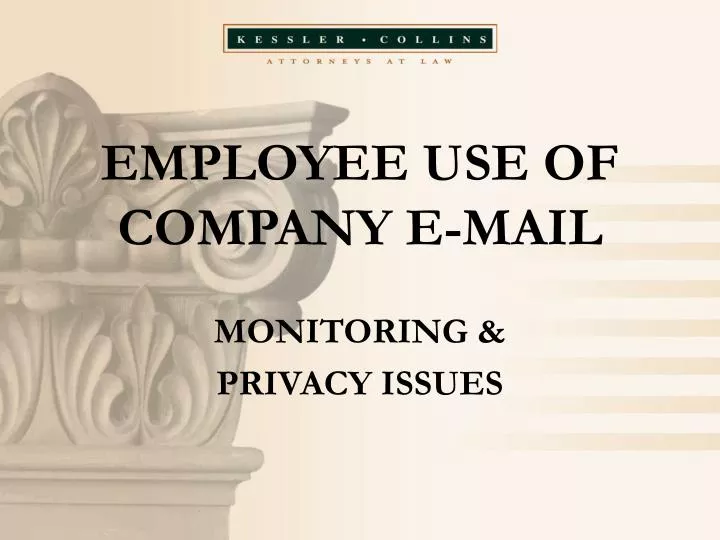 employee use of company e mail