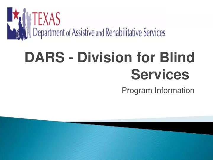 dars division for blind services