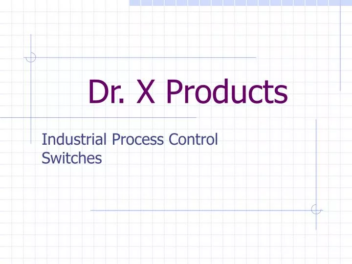 dr x products