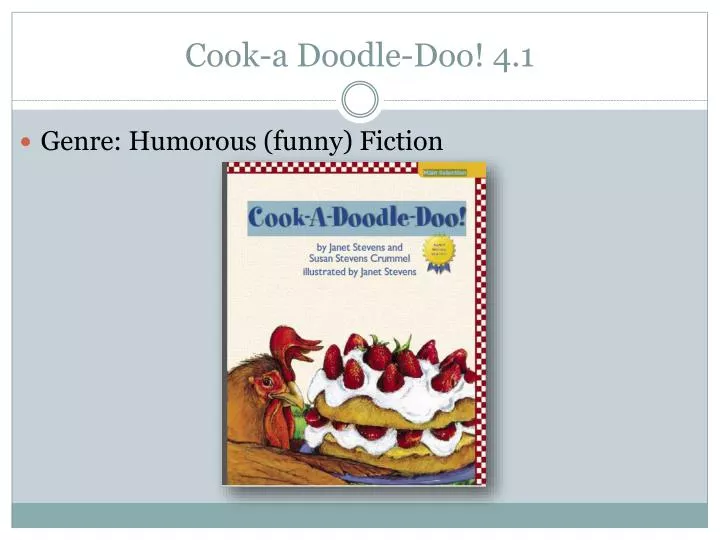 cook a doodle doo 4 1