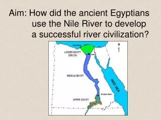 The Nile River Valley Label &amp; color the map using textbook pg. 39