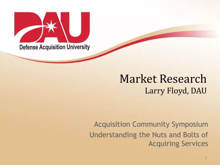 market research larry floyd dau