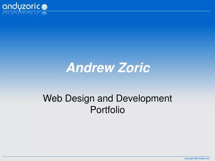 andrew zoric