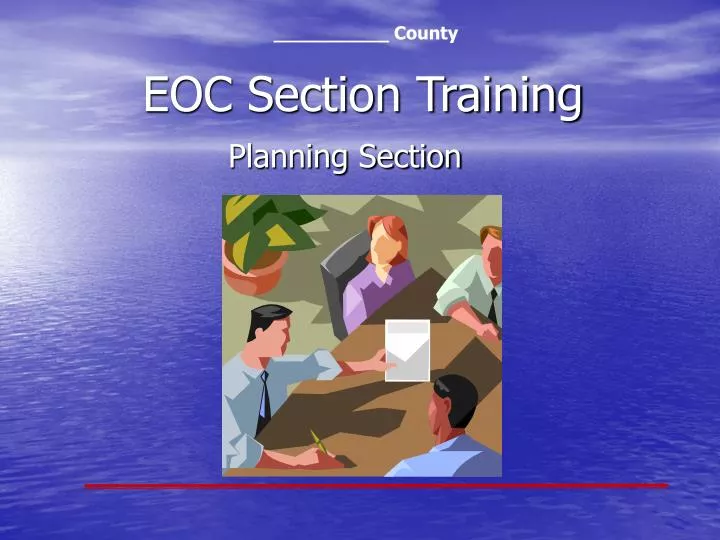 eoc section training