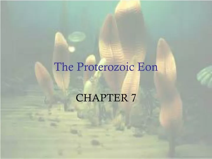 the proterozoic eon