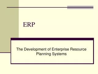 ERP