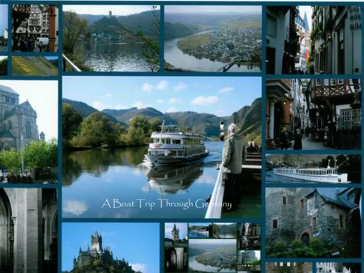 a boat trip through germany