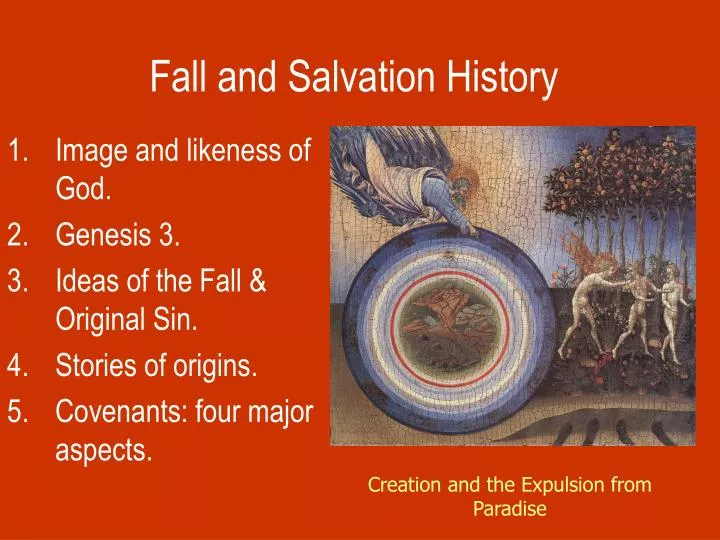 fall and salvation history