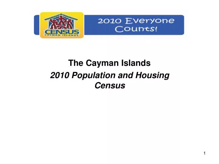 the cayman islands 2010 population and housing census