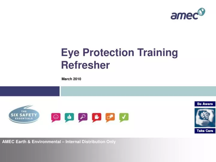 eye protection training refresher