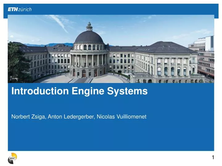 introduction engine systems