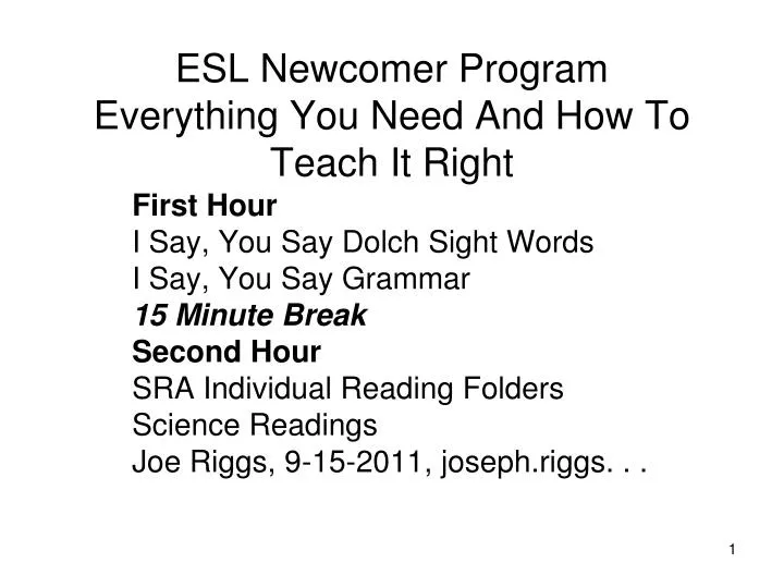 esl newcomer program everything you need and how to teach it right
