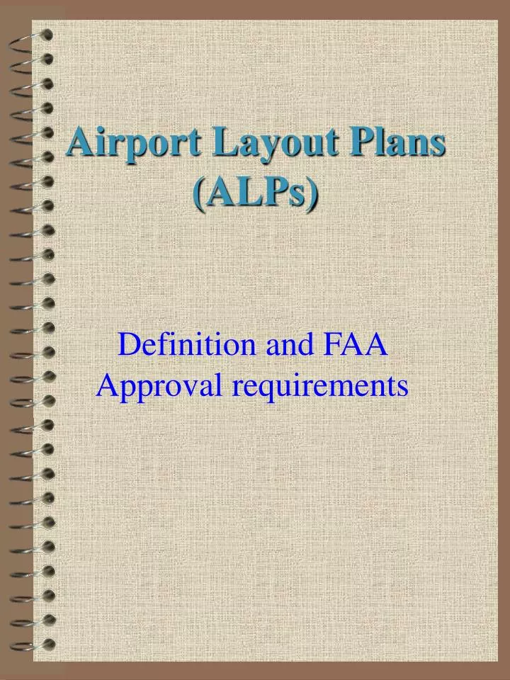 airport layout plans alps