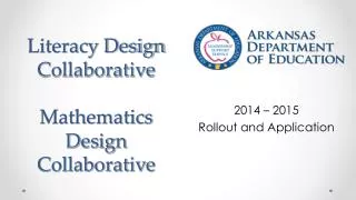 Literacy Design Collaborative Mathematics Design Collaborative