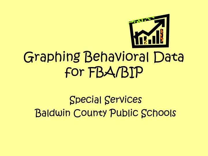 graphing behavioral data for fba bip