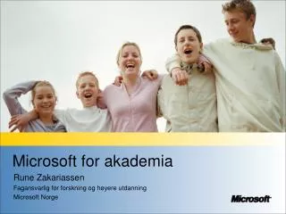 Microsoft for akademia