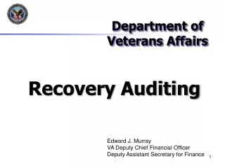 Recovery Auditing