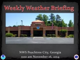 NWS Peachtree City, Georgia 1100 am March 28, 2014