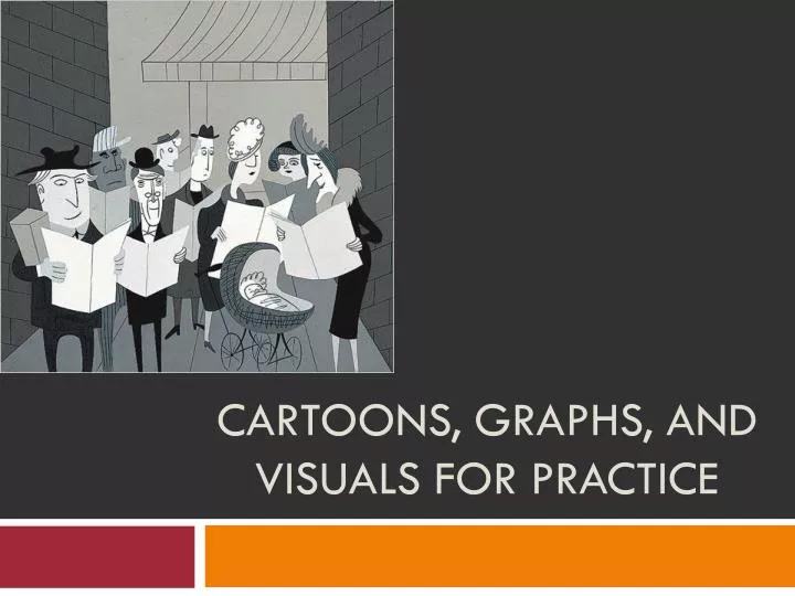 cartoons graphs and visuals for practice