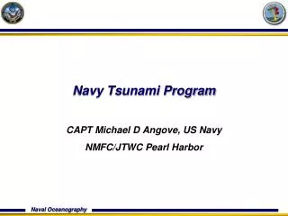 Navy Tsunami Program