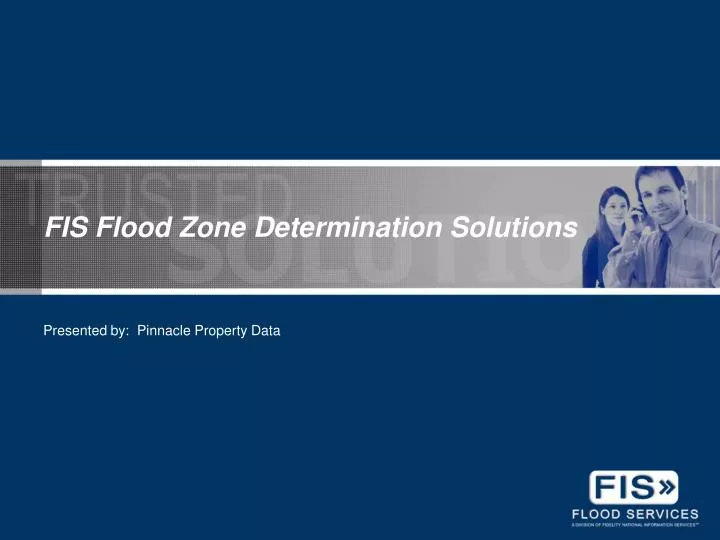 fis flood zone determination solutions