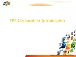 FPT Corporation Introduction